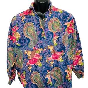 vintage paisley shirt